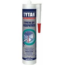 Герметик силиконовый для аквариума  TYTAN под пистолет