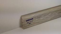 Плинтус Wimar с кабель каналом 801 дуб рене (2,5 м) 40