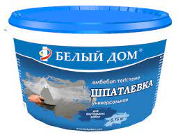 Шпатлевка универсальная масляная клеевая белая БД 0,75 кг