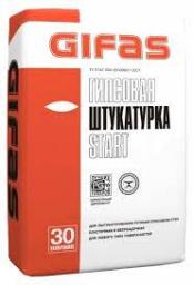 Штукатурка гипсовая  GIFAS START  30 кг