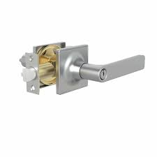 Ручка защелка DK710BL (без.фик.) хром(58433)