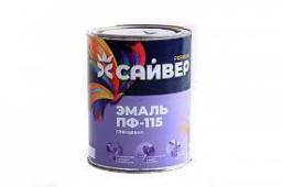 Эмаль ПФ-115 белая  0,8 кг  Сайвер