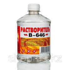 растворитель В-646 (нитро, акрил)  Вершина 0,5 л