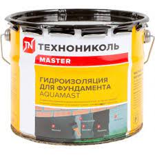 Мастика битумная  АКВАМАСТ Технониколь  24л22 кг (для гидроизоляции  фундаментов)