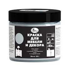 Краска для мебели и декора, цвет белый(базаА), 0,5кг